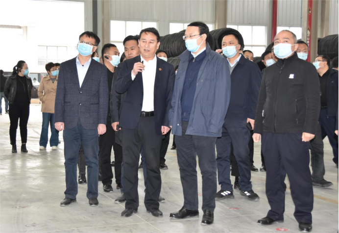 铜川市委常委、副市长刘浩一行到陕建装配智造公司第二厂区调研指导工作